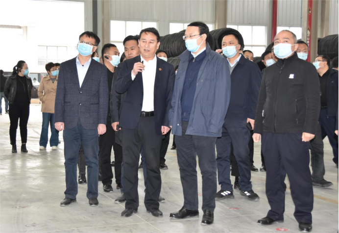 铜川市委常委、副市长刘浩一行到陕建装配智造公司第二厂区调研指导工作